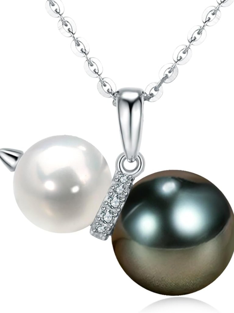 Mothers Day Gifts For Wife Women Wedding Anniversary - Real Tahitian-Pearl-Neckl